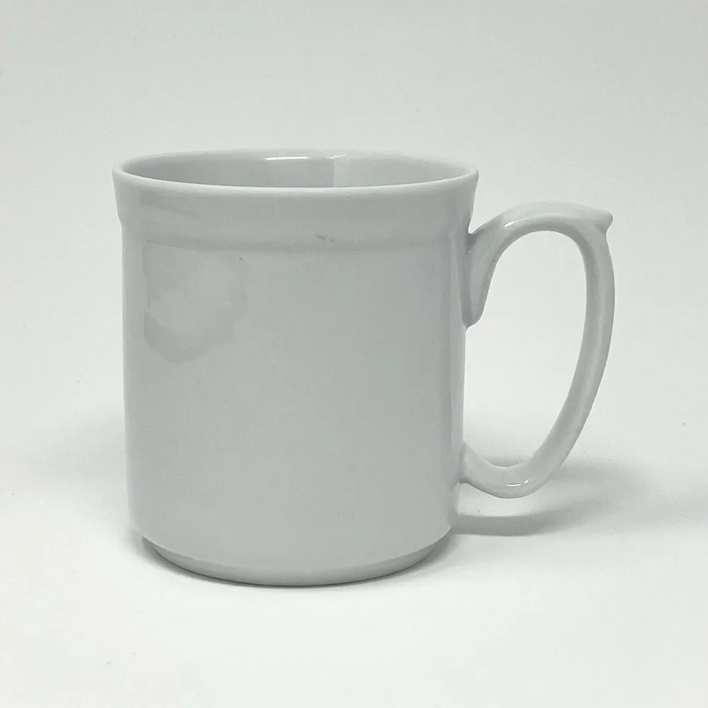 Williams Sonoma Pantry Essentials 10 oz White Coffee Tea Mug Cup Replacement